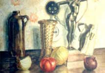 THE STILL-LIFE WITH THE FIGURINE